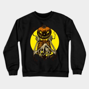 Autumn People 7: Pumpkin Crewneck Sweatshirt